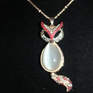 Nwt: wild Life: Hi I'm Joker, The Fox 🦊 Necklace